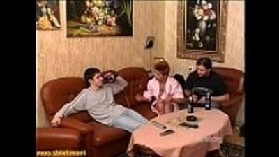 Групповой, Мама и сын трахаются, Русский инцест,