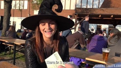 Чешское, Большие сиськи, Рыжие, За деньги, Кончил на киску, На улице, В одежде, На полу,