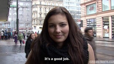 Чешское, Студентки, Анал, Брюнетки, За деньги, Кончил на лицо, В одежде,