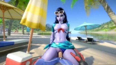 Игры, Мультики 3д, Овервотч, Мультики, Вдова,